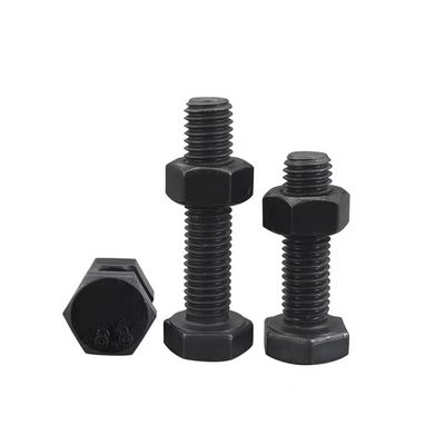 Επαγγελματικά κτίρια Hex Bolts and Nuts Din933/Din931 σε εξατομικευμένο μέγεθος για το κτίριο