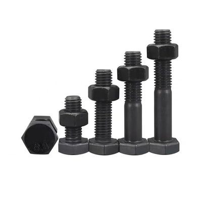 Επαγγελματικά κτίρια Hex Bolts and Nuts Din933/Din931 σε εξατομικευμένο μέγεθος για το κτίριο