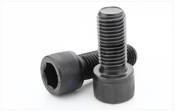 Μαύρο χάλυβα DIN 912 12.9 Hex Allen Key Bolt M8 M25 Grade 12.9 Πιστοποιητικό ISO9001