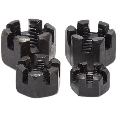 8.8/10.9/12.9 Ect Grade Metric Slotted Nut DIN935 για σύστημα αντοχής και μέτρησης