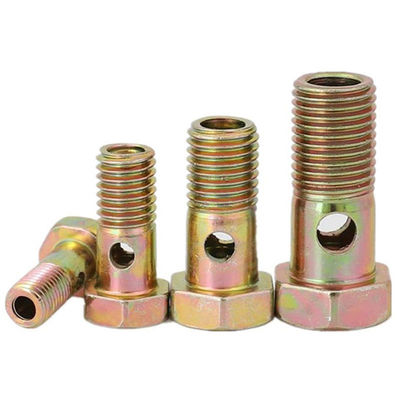 Μηχανολογική M16 βαθμός 4.8/6.8/8.8 Banjo Bolt Κούφια βίδα για αυτοκινητοβιομηχανικά στερεοδευτικά