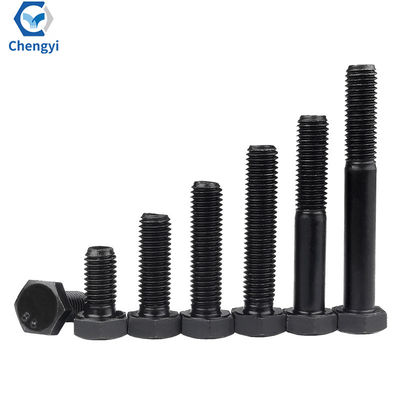 ISO9001 Πιστοποιημένο M6-M36 M10 Μαύρο Hex Bolt νουτ πλυντήριο 8.8 12.9 βαθμός με DIN Standard