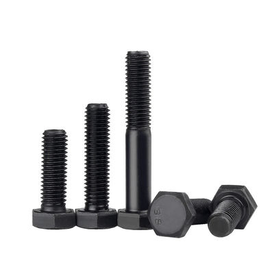 ISO9001 Πιστοποιημένο M6-M36 M10 Μαύρο Hex Bolt νουτ πλυντήριο 8.8 12.9 βαθμός με DIN Standard