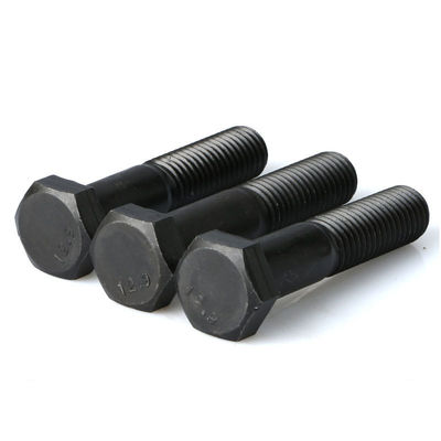 ISO9001 Πιστοποιημένο M6-M36 M10 Μαύρο Hex Bolt νουτ πλυντήριο 8.8 12.9 βαθμός με DIN Standard
