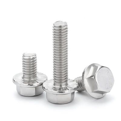Ατσάλι από ανοξείδωτο χάλυβα A2 70 A4 80 Hex Flange Bolt DIN6921
