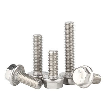 Ατσάλι από ανοξείδωτο χάλυβα A2 70 A4 80 Hex Flange Bolt DIN6921