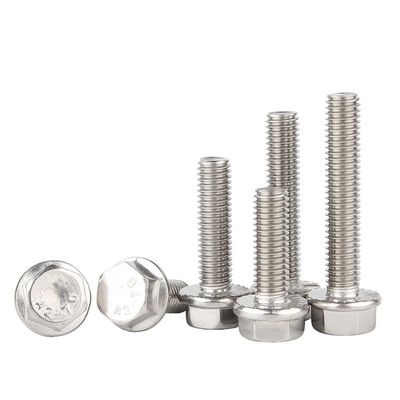 Ατσάλι από ανοξείδωτο χάλυβα A2 70 A4 80 Hex Flange Bolt DIN6921