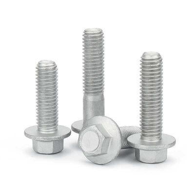 Άμεση προμήθεια Dacromet Hex Flange Bolt DIN6921 για M6-M36 βαθμίδα 4.8/8.8/10.9/12.9