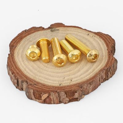 M5-M100 Χαλκό Κεράσινο ISO7380 Hex Socket Button Head Security Cap Screw Bolt για Βιομηχανικά