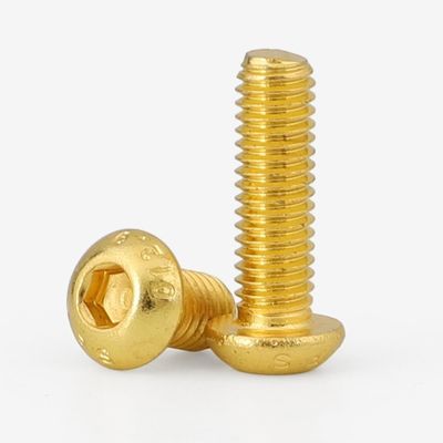 M5-M100 Χαλκό Κεράσινο ISO7380 Hex Socket Button Head Security Cap Screw Bolt για Βιομηχανικά