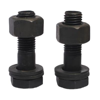 Σιδηροδρομική δομή Bolt DIN933 10.9S Black Oxide Μεγάλο Έξαγωνο για εφαρμογές αντοχής