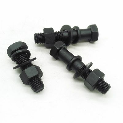 Σιδηροδρομική δομή Bolt DIN933 10.9S Black Oxide Μεγάλο Έξαγωνο για εφαρμογές αντοχής