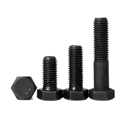 Σιδηροδρομική δομή Bolt DIN933 10.9S Black Oxide Μεγάλο Έξαγωνο για εφαρμογές αντοχής