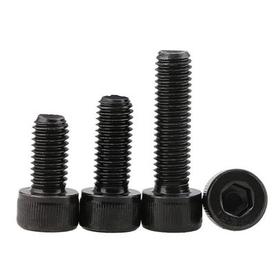 Χάλυβα άνθρακα Hex Socket Bolt Din912 12.9 βαθμός με οξείδωση μαύρισμα κεφάλι κύπελλο