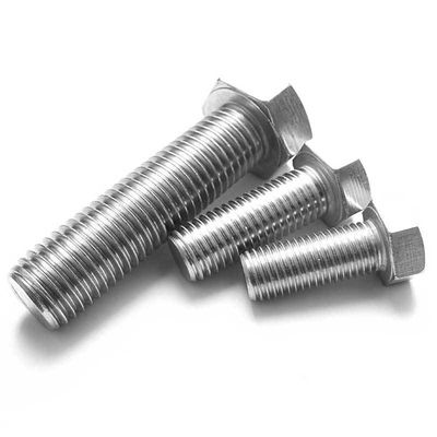 Χάλυβα από ανοξείδωτο χάλυβα Hex Head Whole Threaded Bolt DIN933 Grade 4.8/8.8/10.9/12.9 HDG Finish