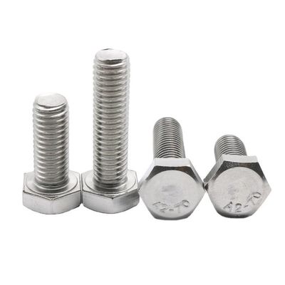 Χάλυβα από ανοξείδωτο χάλυβα Hex Head Whole Threaded Bolt DIN933 Grade 4.8/8.8/10.9/12.9 HDG Finish