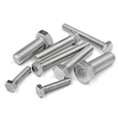 Χάλυβα από ανοξείδωτο χάλυβα Hex Head Whole Threaded Bolt DIN933 Grade 4.8/8.8/10.9/12.9 HDG Finish