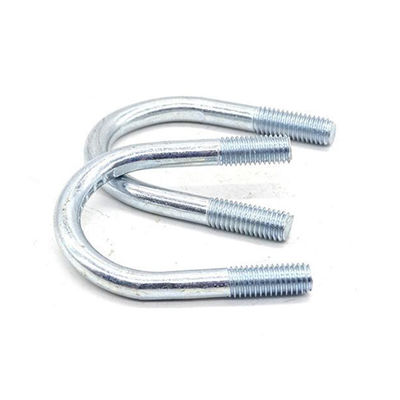 Μηχανολογικός 304 ανοξείδωτου χάλυβα U-Bolt DIN3570 Horseback Pipe Clamp Ενσωματωμένος U-Clamp