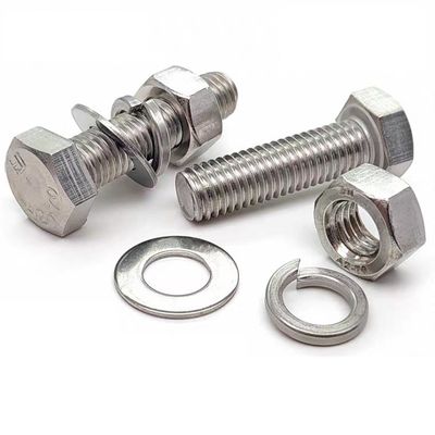 40Cr Custom Hex Bolts and Nuts Grade 4.8/8.8/10.9/12.9 Ζυγισμένο μαύρο