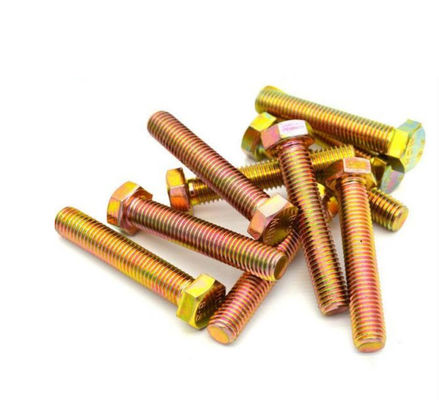 40Cr Custom Hex Bolts and Nuts Grade 4.8/8.8/10.9/12.9 Ζυγισμένο μαύρο