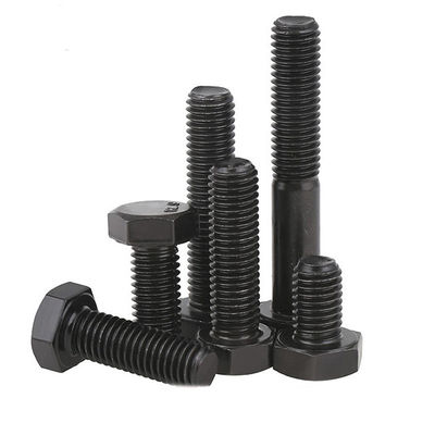 M6 M8 Υψηλή αντοχή DIN931 DIN933 βαθμός 4.8 8.8 10.9 12.9 Hex Head Bolt and Nut
