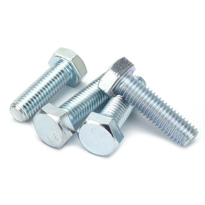 M6 M8 Υψηλή αντοχή DIN931 DIN933 βαθμός 4.8 8.8 10.9 12.9 Hex Head Bolt and Nut